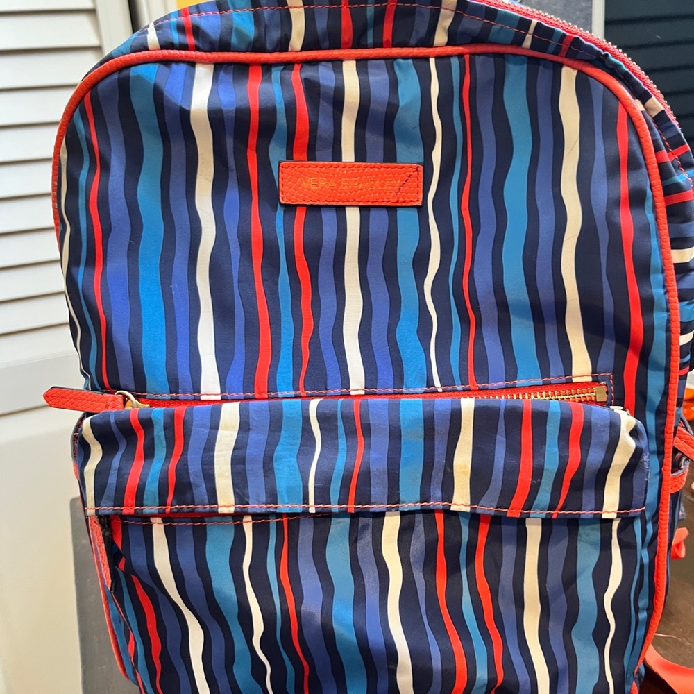 Vera Bradley preppy backpack